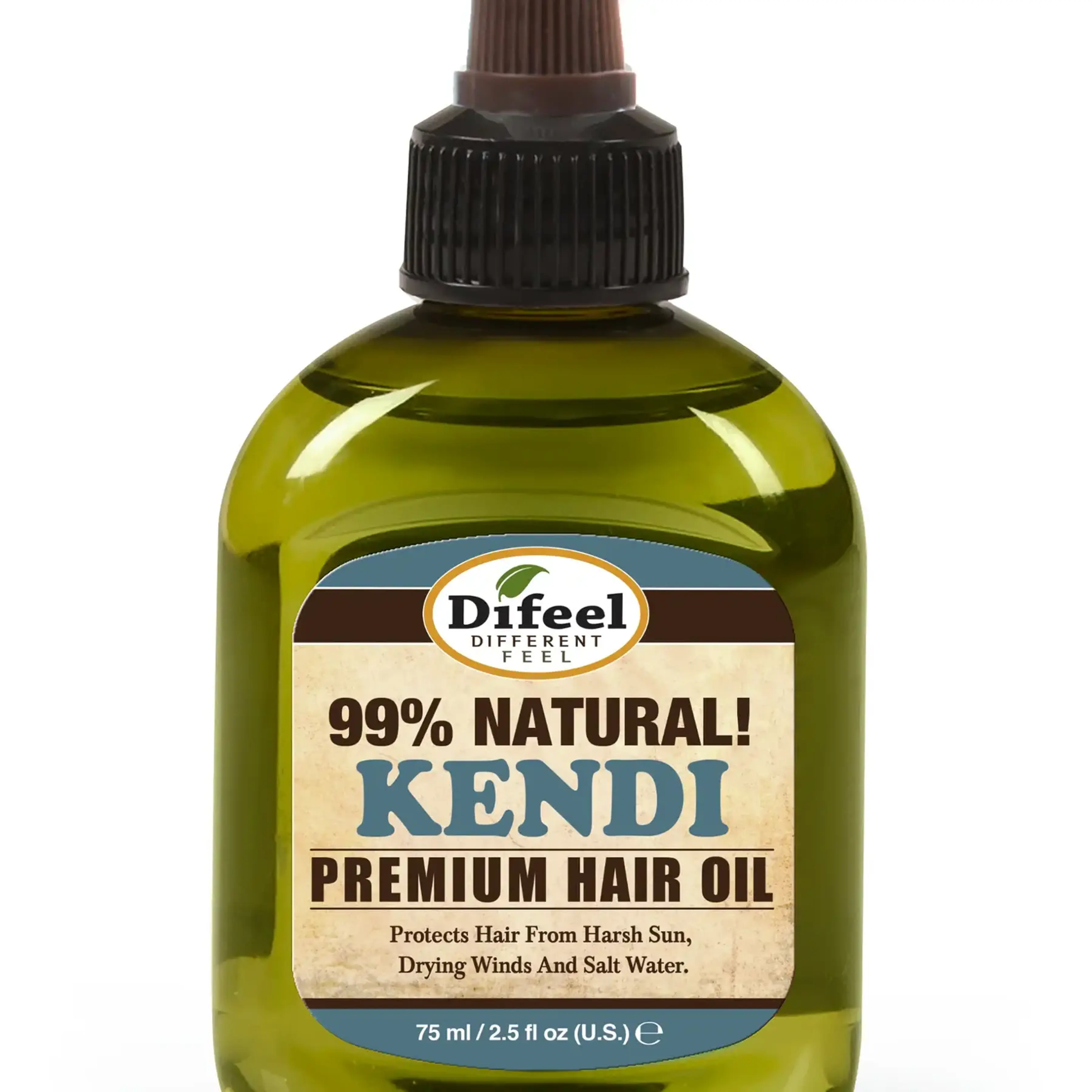 DIFEEL Kendi Oil Natural Hair Treatment, 2.5 oz - Plant Extract Haircare Product for Haircare Needs, Natural Haircare