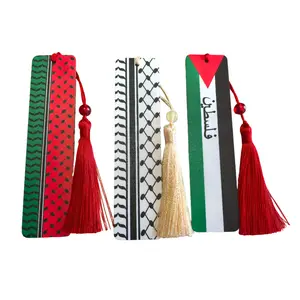 Palestinian Bookmark - Ceramic Palestine and keffiyeh Bookmarkers - 4 Options