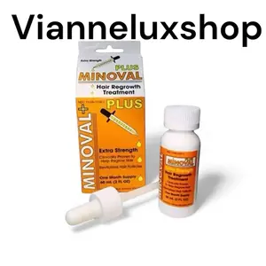 Minoval Plus Extra Strength Hair Regrowth Treatment – 60ml Unisex Formula – Hair Loss Solution for Men & Women – Made in Haiti – Pack of 1 Haircare Cleanser