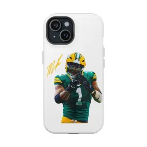 Micah Parson Phone Case, Football 2025 PhoneCase, Green Bay Tough Case, Suitable for iPhone 17/16/15/14/13/12/11 Pro Max/Plus and  Samsung Galaxy S23FE/22/23/24/25