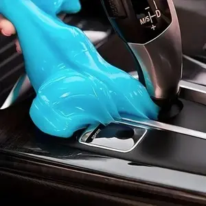9pcs Car Interior and Computer Cleaning Gel, Slime Magic Mud, Air Vent Grime Remover, Car Wash Cleaning Tool, Automotive Care Essentials
