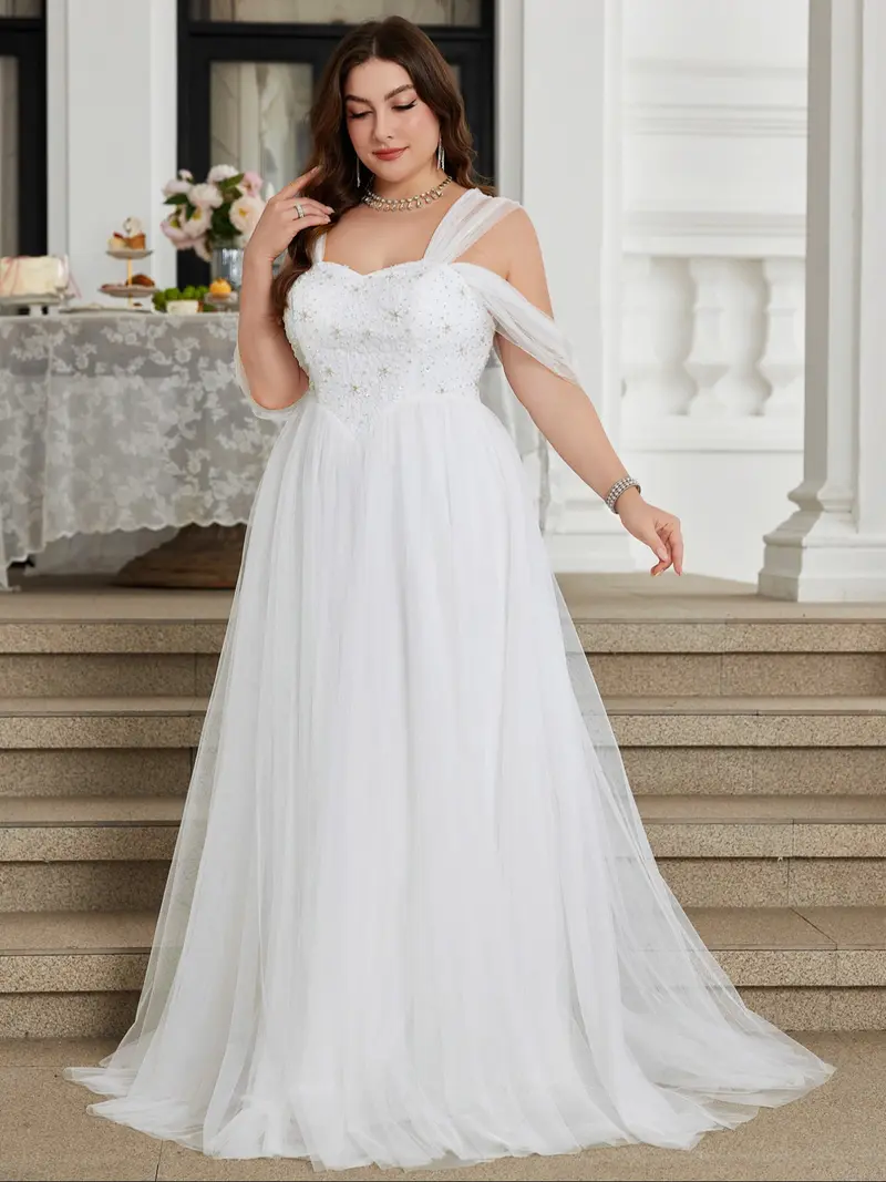 white plus size formal dress - TikTok Shop white plus size formal dress - TikTok Shop