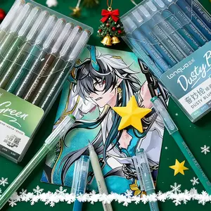 213 Piece Moleskine Color Handwriting Pen Set, Large Capacity Art Markers & Neutral Pens, Vibrant Planner Supplies for Christmas Notes