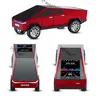WSTER WS-580 Cybertruck Pickup Truck Model Bluetooth Speaker - Rechargeable, Portable Wireless Audio with USB, TF, FM Radio, TWS Stereo Sound, Long Battery, Truck-Style Vibe, Yes for Music Players, Father's Day Geek Gift for Indoor Parties