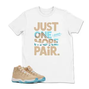 Just One More Paid Jordan 11 H-Town Matching Sneaker Tee Shirt, Custom Printed T-Shirt Matching Jordan 11  H-Town