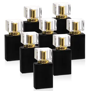 Portable Refillable Empty Perfume Bottle, 8pcs/set Glass Spray Bottle, Perfume Atomizer Bottle, Perfume Dispenser Bottle, Makeup Container Set, Makeup Tool for Women