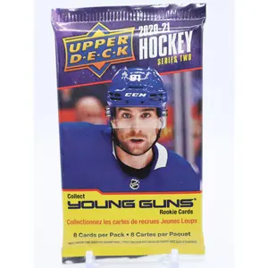2020-21 Upper Deck Series 2 Hockey Mega Box Pack (8 Cards)