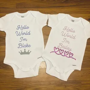 Twinning Onesies (Newborn)