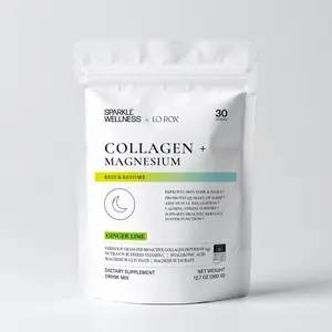 Collagen-Magnesium Beauty Supplement Powder, Supportive for Hair, Nail Health & Wellness Needs Healthcare Edible
