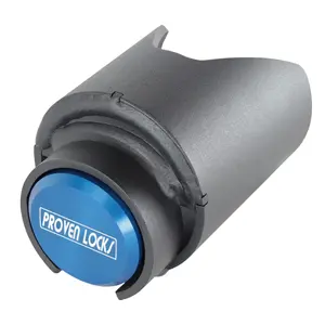Proven Industries Model 2178 Trailer Lock, Fits 2-Inch Trailer Couplers, Secures Safety Chains, Made in The USA