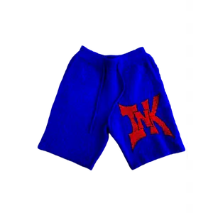 Blue Mohair Shorts V1
