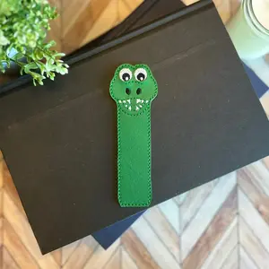 Alligator Embroidered Bookmark