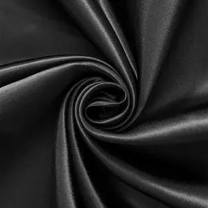 Black Satin Fabric/ Satin Negro Black Satin Fabric/ Satin Negro