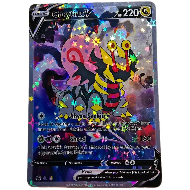 giratina pokemon card v star Pokemon Pre-Release Rare Promo Card