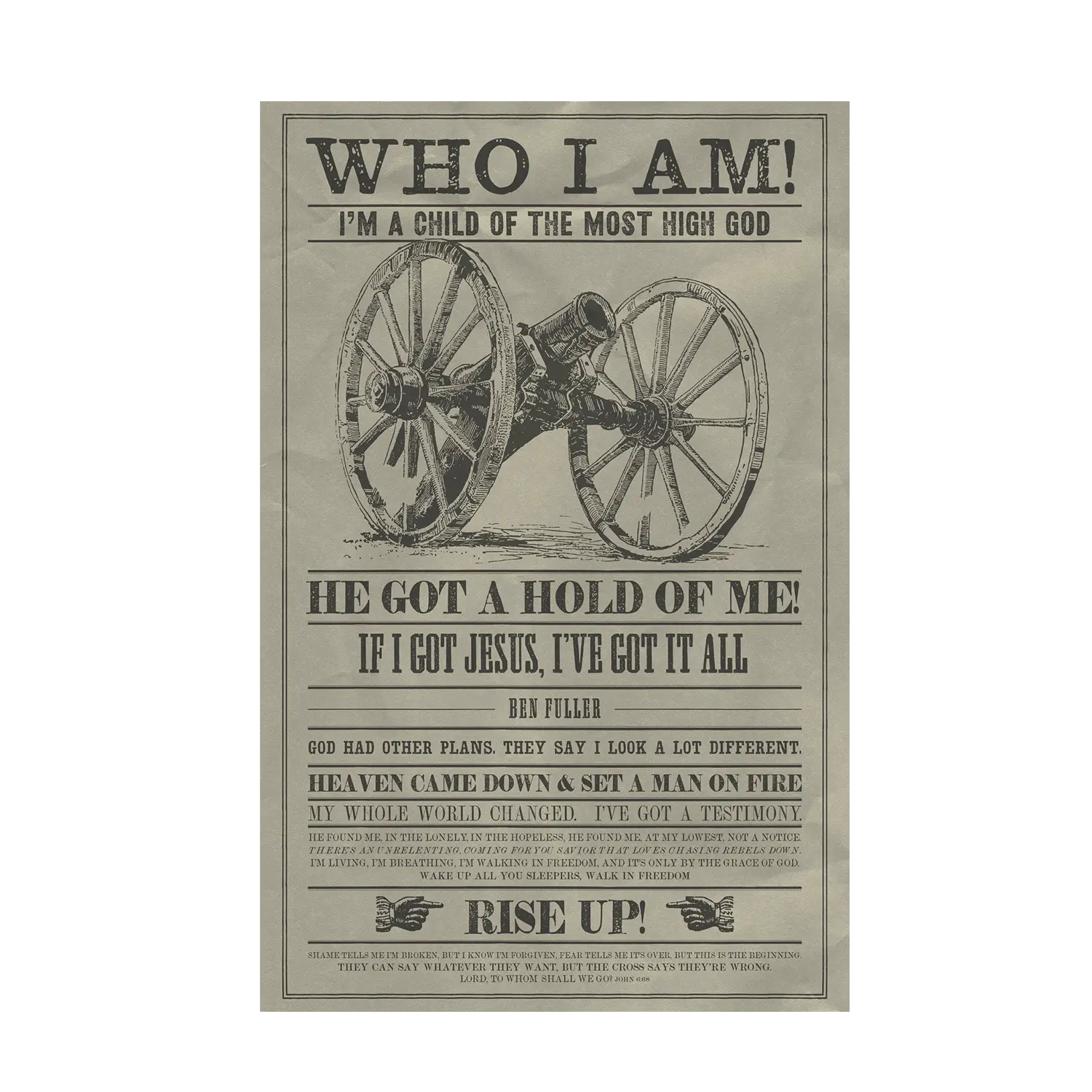 Who I Am Poster