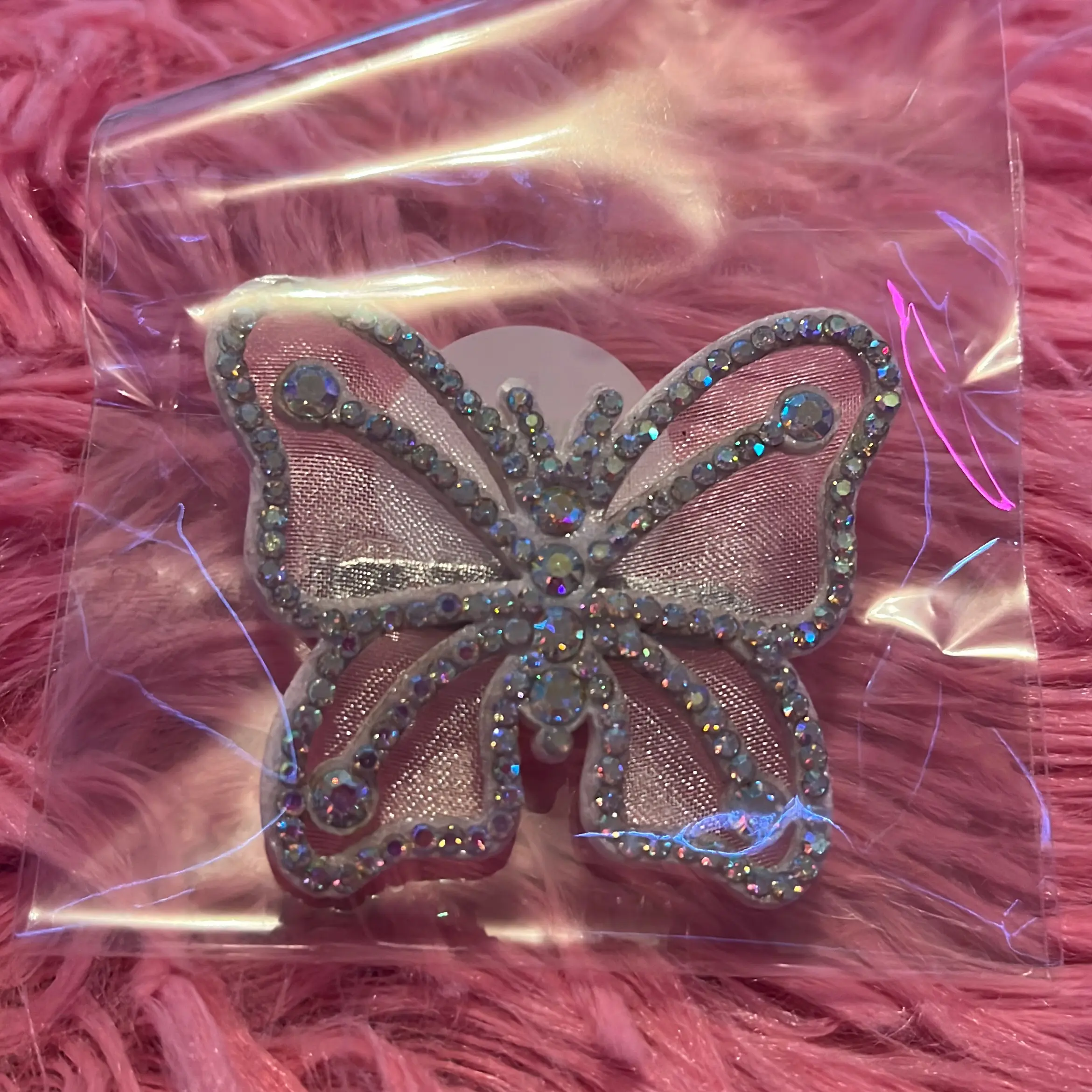 White butterfly brooch Suits Clothing