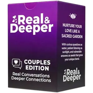 Couples Conversation Cards for Date Night – 150 Deep Questions & Romantic Couples Game, Relationship Card Game for Intimacy & Bonding, Fun Couples Games Night Ideas, Anniversary & Valentine’s Gift for Couples, Deep Conversation Starters