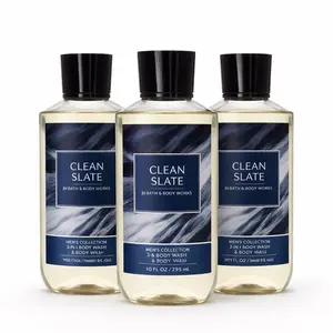 CLEAN SLATE Bath & Body Works Body Wash 3-Pack - 10 oz Each
