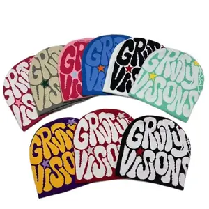 Gravity Visions Beanie - Assorted Colors with Bold Lettering and Star Accents for Stylish Headwear