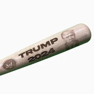 Trump Laser-Engraved Baseball Bat