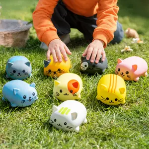 Ruko 1701 Musical Cat/Kittens Piano Keyboards with Cute Meow Tone, Touch Play Music Scale, Fun Toy for Kids and Adults, Ideal Gift for Boys & Girls Age 3 4 5 6 7 8 9, Educational Instrument (8Pcs)