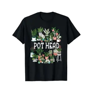 Casual Black Graphic TShirts for Plant Lovers and Garden Enthusiasts Featuring Fun Design Made from 100 Soft Comfortable and MachineWashable for Men and Women