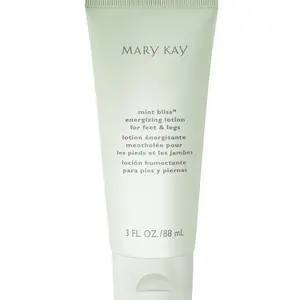 Mary Kay Mint Bliss Energizing Lotion for Feet & Legs - 3 FL OZ / 88 mL - Cool Mint Formula with Rosemary & Willow Bark Extracts
