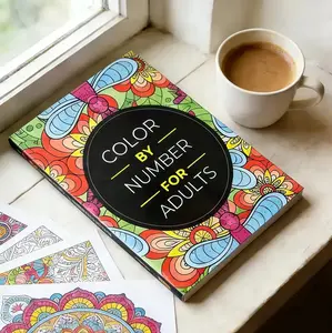 75 Patterns Adult Mandala Coloring Craft Kit, Floral Animal DIY Drawing Set, Stress Relief Art Therapy Relax Gift for Adults