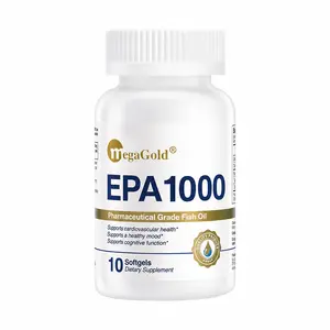 Mega Gold Fish Oil Omega 3 Supplements EPA 1000mg
