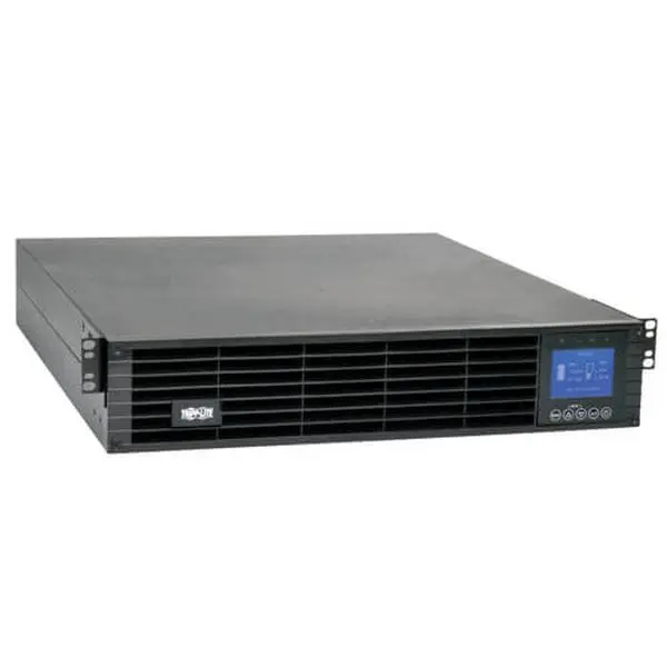 Tripp Lite SUINT3000LCD2U Smart Online Double Conversion 3000VA 2U Rack Mount UPS - Reliable Stabilizer with Batteries, +/-2% Regulation, 5 Power Strategies, Interactive Front-Panel LCD, 84.22 lbs, Expandable Power Backup for Computers