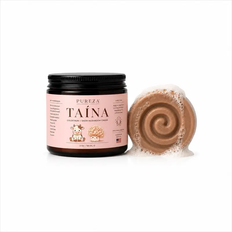 Pureza TAÍNA Glow Cream - 2 oz / 60 mL - Moisturizing Cream for Radiant Skin