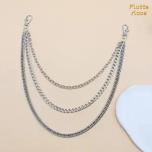 2026 Men’s Punk Hip Hop Waist Chain, Multi-Layer Metal Pants Chain, Y2K Streetwear Accessory for TikTok Trends, Black Friday, Christmas, Concerts & Everyday Wear