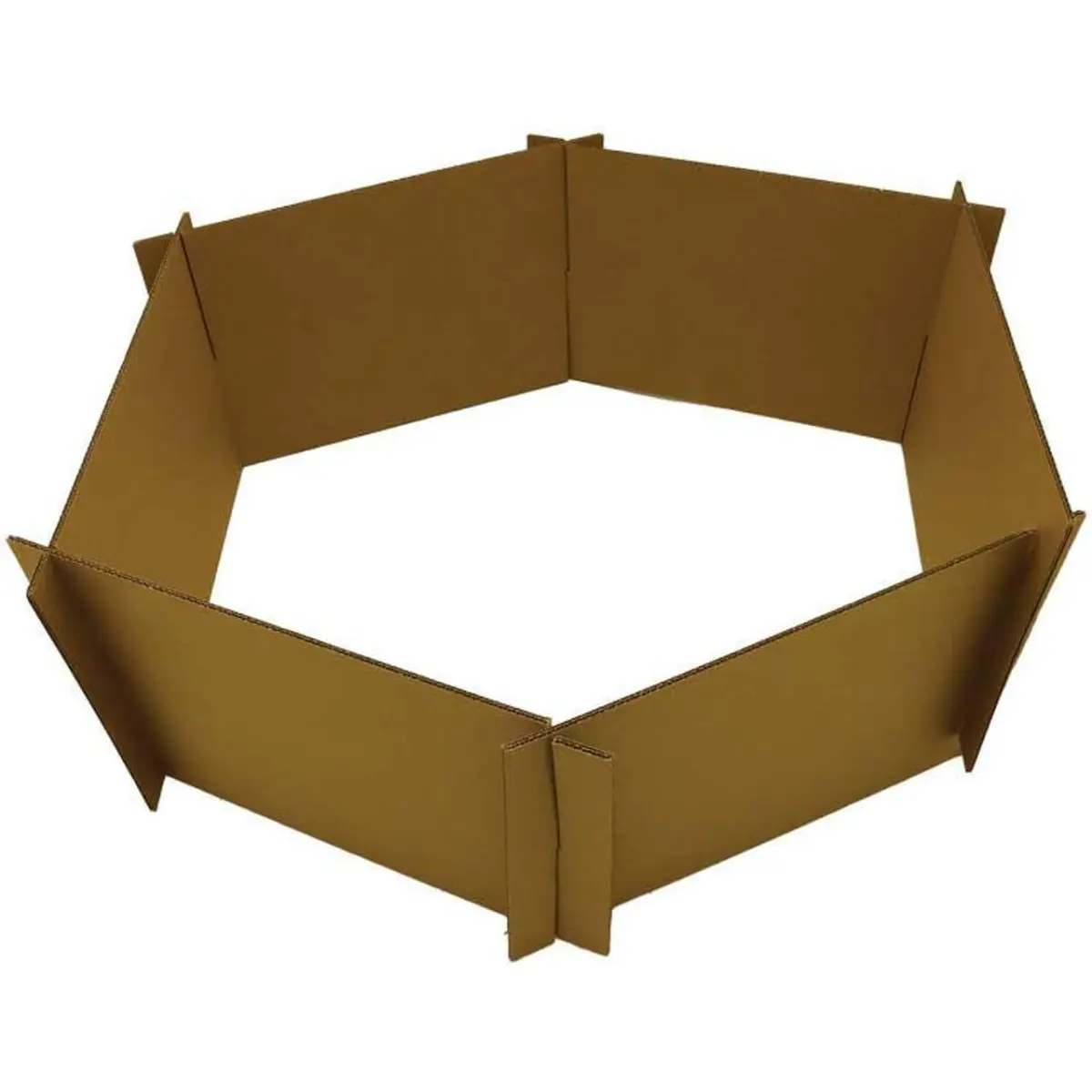 Brown Cardboard Brooder Panels