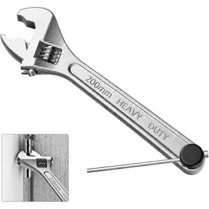 Adjustable Door Hinge Tool with Built-in Hinge Pin Remover, Heavy Duty Steel Knuckle Bender for Fixing Sagging or Misaligned Doors, Universal Fit for Residential Hinges
