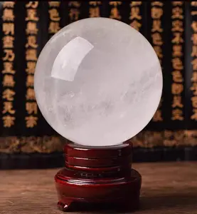 Natural Clear Quartz Sphere