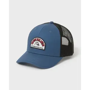 Suns Out Cotton Chino Twill Trucker Hat - Dark Denim