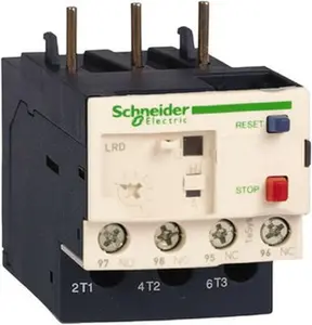 Schneider Electric 4 to 6 Amp, 690 VAC, Thermal IEC Overload Relay Trip Class 10A, For Use with LC1D09 and LC1D38 LR3D10