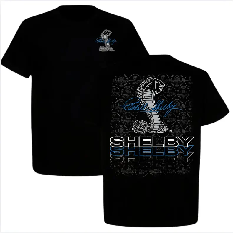 Shelby GT 350 T-Shirt, Muscle Car Lover Tshirt, Racing Car Tee, Gift For Fan, Full Size, Full Color