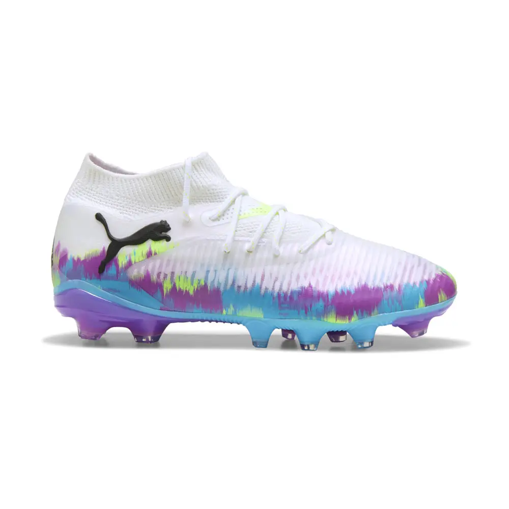PUMA Womens Future 8 Pro Brilliance Firm GroundArtificial Ground Soccer Cleats  - Blue, Purple, White