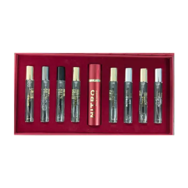 Dumont Nitro 8 Piece Coffret Set With 10 ML Samples of All Nitros Dumont Nitro 8 Piece Coffret Set With 10 ML Samples of All Nitros