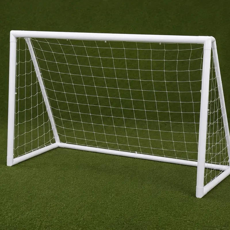 6 x 4 Feet Soccer Goal with Strong UPVC Frame