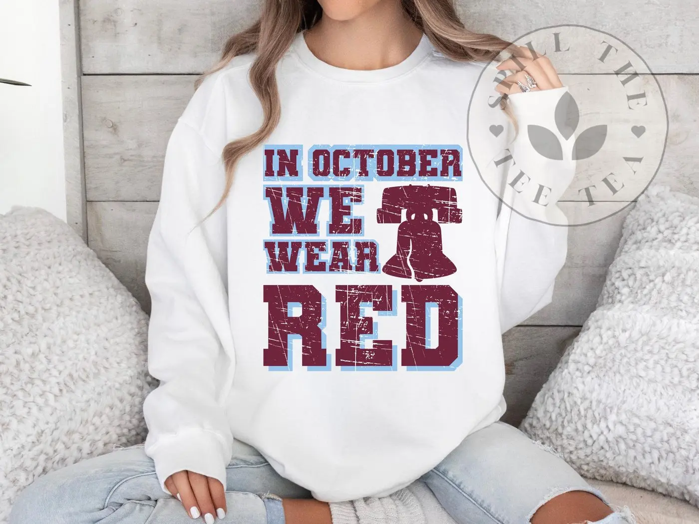 Philadelphia Baseball Sweatshirt, Philly Baseball Sweatshirt, Baseball playoffs, Fall Sweatshirt, Philly Gift, Gift for Her,