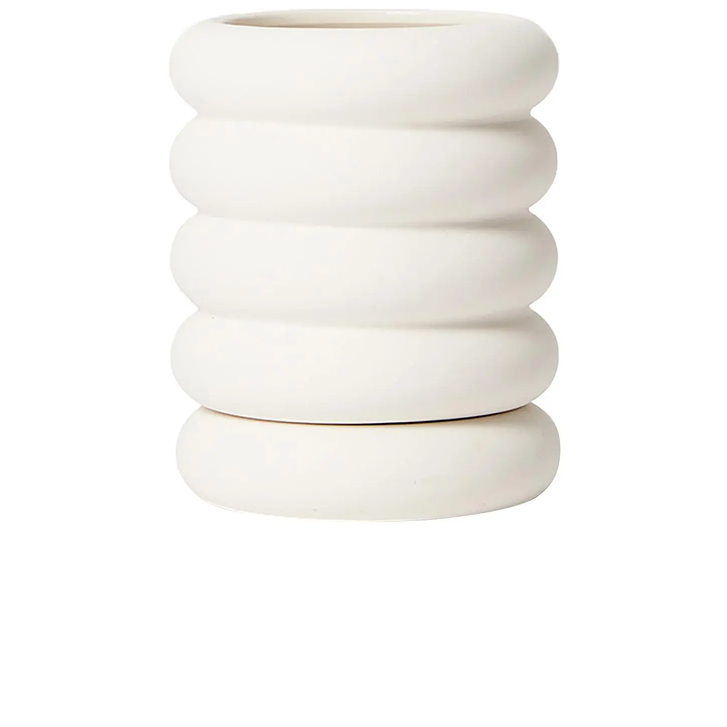 Areaware Stacking Planter Mini Tall in White Areaware Stacking Planter Mini Tall in White
