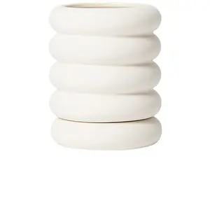 Areaware Stacking Planter Mini Tall in White