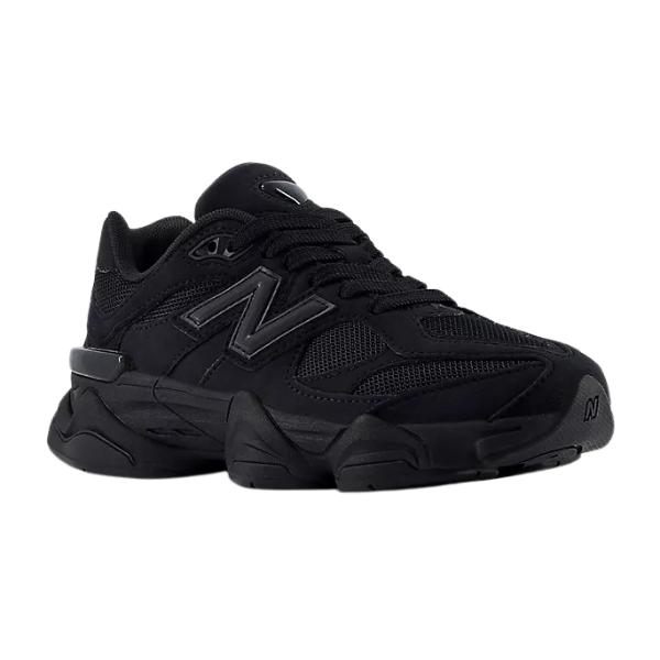 New Balance 9060 Triple Black Suede Men's Perfect Daily Casual Comfort Fashion Footwear Lifestyle Sneaker Walking Shoe Boy Unisex Chunky Running Trendy Sneakers