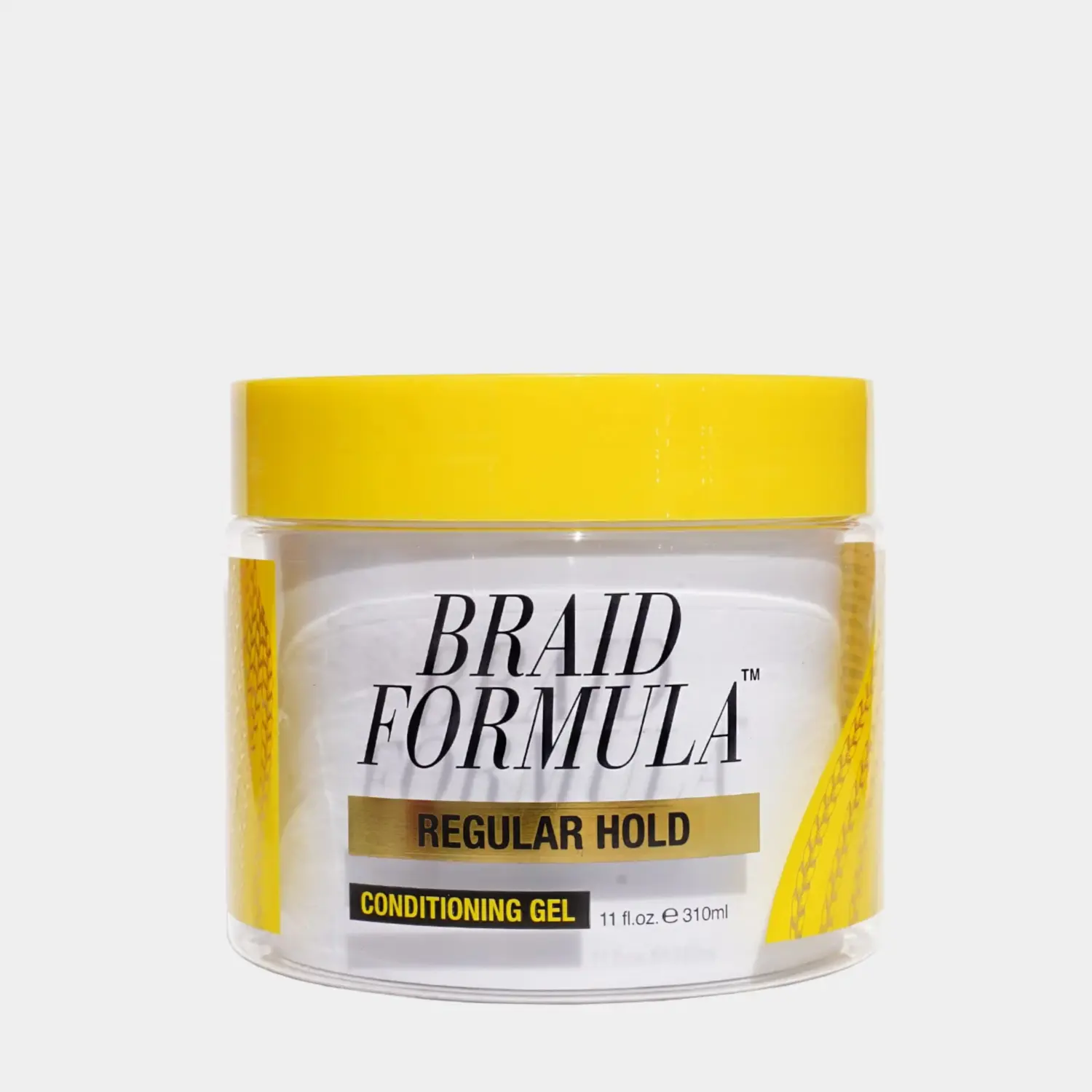 Ebin New York Braid Formula Conditioning Gel, Hydrating and Smoothing Haircare for Twists & Locs, Lightweight Braiding Gel, 11oz