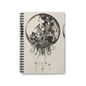 Sleep Token Band Gothic Journal | Dark Academia Notebook | Mental Health Tracker | Kawaii Gift Idea | Gift Under $10