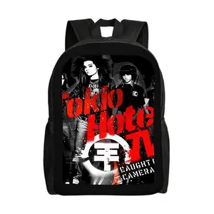 Tokio-Hotel-Backpacks for Girls, Cute School Backpack, Aesthetic Bookbag for Teens, Lightweight Classic Backpack for Travel, Work, Picnic A-7