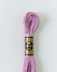 DMC Embroidery Stranded Thread - Six-Strand Embroidery Floss - 554 - Pastel Purple