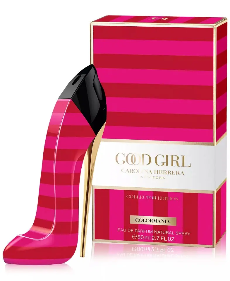 Carolina Herrera Good Girl Colormania Collector Edition Eau de Parfum for Women, 80 mL / 2.7 fl oz Amber Floral Perfume with Almond, Jasmine, Tuberose, Tonka Bean and Cocoa